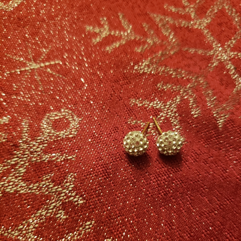 Kay jeweler's Swarovski crystal earrings